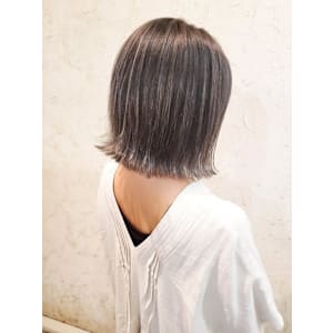 【Flor】*くびれ外ハネボブ+シュルバーアッシュ*