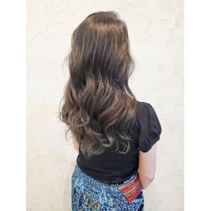 【Flor】*フェザーカール+プラチナグレージュ*
