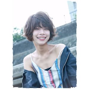 【Flor】*無造作小顔ショート×ナチュラルスタイル*