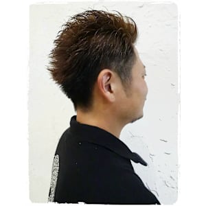 【Flor】*アップバング×ツーブロック*