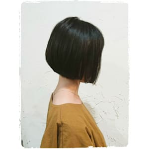 【*+お客様STYLE+*Frenchミニボブ*モーヴグレー