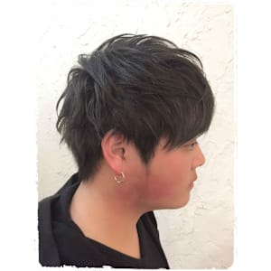 ≪グランジショート×くすませマットグレー≫