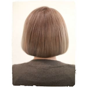 ≪アクセントカラー×BOB≫