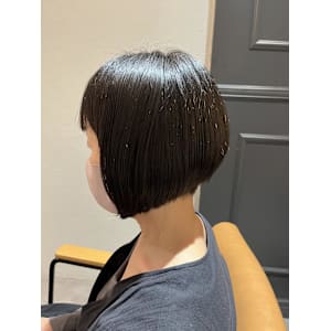 刈り上げボブ - 半個室型美容室 Sourire 伊都店【ハンコシツガタビヨウシツスーリールイトテン】掲載中