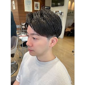 爽やかなマッシュスタイル