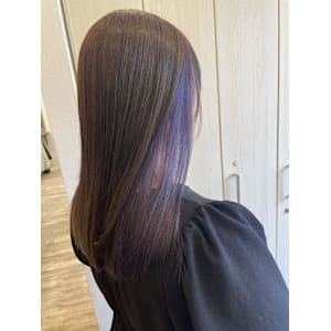 インナーカラー/ベージュカラー/メテオ