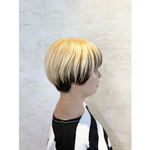 白髪×アウターカラー