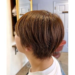 ショートスタイル×マロンベージュ - Lourdes hair design【ルルドヘアーデザイン】掲載中