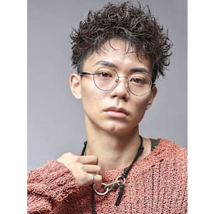 スパイキーショート！短髪パーマ！