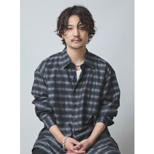 大人の緩めパーマ