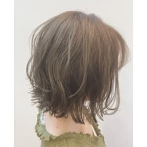 前下がりボブ|ナチュラル|オリーブ|ボブ【花巻|北上】