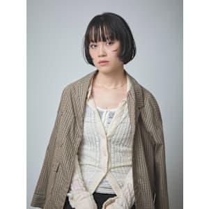 綺麗めレイヤーボブ