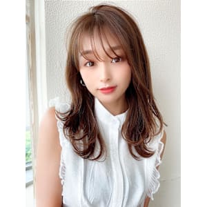 30代40代に人気後れ毛がかわいいくびれヘアシャギーレイヤー - AFLOAT/L 錦糸町【アフロートエル】【アフロートエル キンシチョウ】掲載中