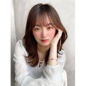 30代40代に人気後れ毛がかわいいくびれヘアシャギーレイヤー - AFLOAT/L 錦糸町【アフロートエル】【アフロートエル キンシチョウ】掲載中