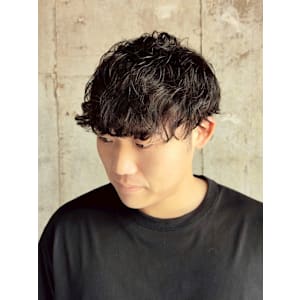 波巻きパーマシャドウパーマ　スパイラルパーマ　マッシュ - MEN'S SALON alfRed 平針店【メンズサロン アルフレッド ヒラバリテン】掲載中