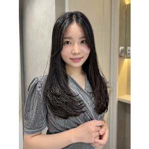 レイヤー　髪質改善　暗髪