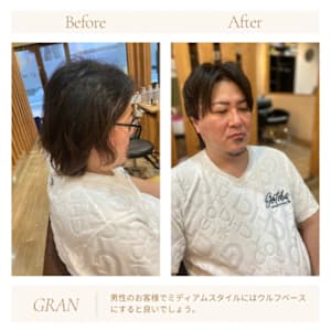 お客様髪質改善データ1861（メンズウルフ） - Grand × AtlierDonguri【グランバイアトリエドングリ】掲載中
