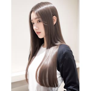 髪質改善♪艶髪ロング×ベージュカラー