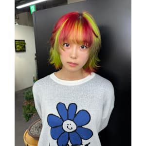 オーダーメイド　デザインカラー　ハイトーン　原宿/表参道