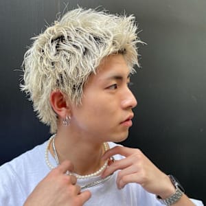 スパイキーショート/ホワイトカラー／メンズハイトーン - ACT 仙台店【アクト センダイテン】掲載中