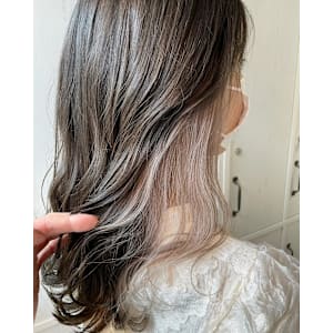 ホワイトベージュ/ミルクティーピンク/インナーカラー - ACT 仙台店【アクト センダイテン】掲載中