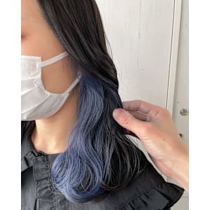 クリアブルー×インナーカラー/イヤリングカラー - ACT 仙台店【アクト センダイテン】掲載中