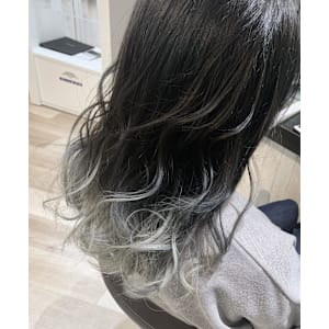 ホワイトカラー　毛先カラー　アッシュ - ACT 仙台店【アクト センダイテン】掲載中