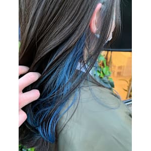 インナーカラー　アクアブルー×グレージュ - ACT 仙台店【アクト センダイテン】掲載中