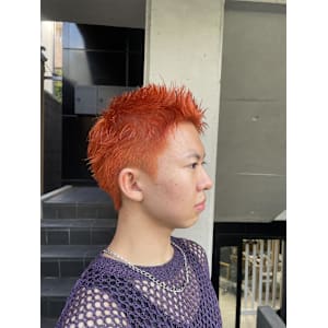 メンズショート/スパイキーショート/ハイトーンカラー - ACT仙台 deuxieme【アクトセンダイ ドゥーズィエム】掲載中