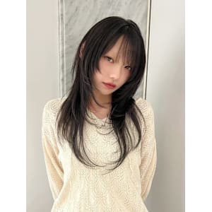 レイヤーカット　デザインカラー　ハイトーン　表参道/原宿 - Null 表参道本店 デザインカラー/ダブルカラー【ヌル】掲載中