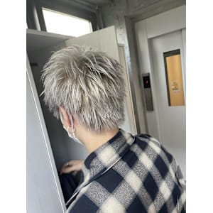 スパイキーショート/ホワイトカラー/メンズショート - ACT仙台 deuxieme【アクトセンダイ ドゥーズィエム】掲載中