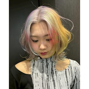 オーダーメイド　デザインカラー　ハイトーン　表参道/原宿「 - Null 表参道本店 デザインカラー/ダブルカラー【ヌル】掲載中