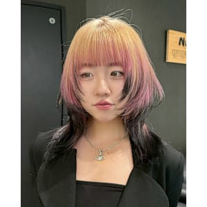 ルーツカラー　デザインカラー　ハイトーン　表参道/原宿 - Null 表参道本店 デザインカラー/ダブルカラー【ヌル】掲載中