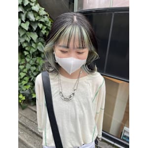 インナーカラー・ミントグリーン