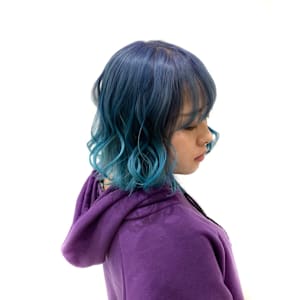 水色×ブルーグラデーションカラー