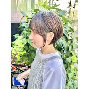 くびれショート/小顔ショート/丸みショート