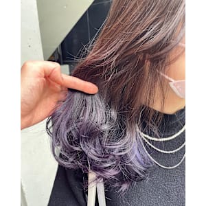 ラベンダーグラデーション/裾カラー/インナーカラー - ACT harajuku【アクト ハラジュク】掲載中