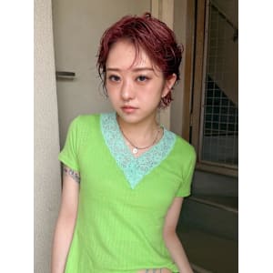 （hinari)ブリーチカラー/レッド