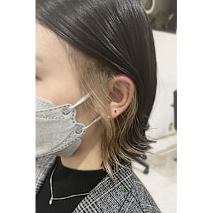 イヤリングカラー/ホワイトベージュ/ベージュ/ブロンド