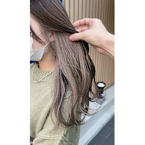 インナーカラー/アッシュグレージュ