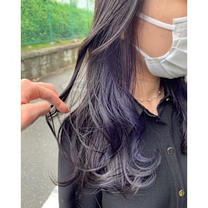 ラベンダーイヤリングカラー×グレージュ - ACT harajuku【アクト ハラジュク】掲載中