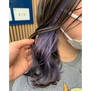 ラベンダーインナーカラー