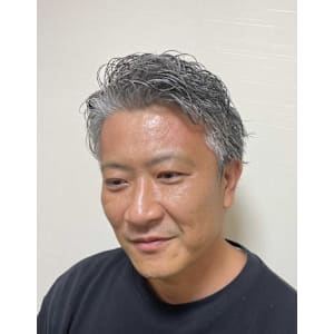 ハチ上のみオールパーパスで巻いたパーマスタイル - MEN'S WILL by SVENSON 池袋スポット【メンズウィル バイ スヴェンソン】掲載中