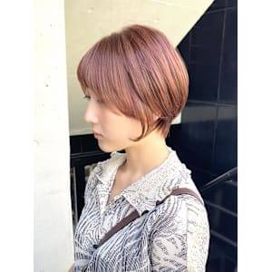 大人ショートボブ/マッシュショート/大人可愛い