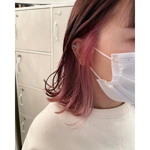 ダスティーピンク/コーラルピンク/インナーカラー - ACT 十条店【アクト ジュウジョウテン】掲載中