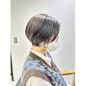 ショートボブ/丸みショート/大人ショート