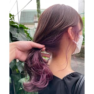 インナーカラー/ピンクラベンダー/ベイビーピンク - ACT 十条店【アクト ジュウジョウテン】掲載中