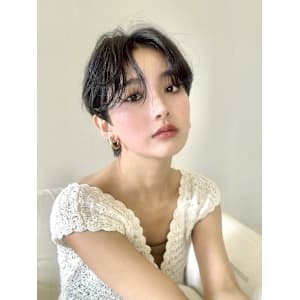 透け感ハンサムショート/大人ショート/ジェンダーレスショート