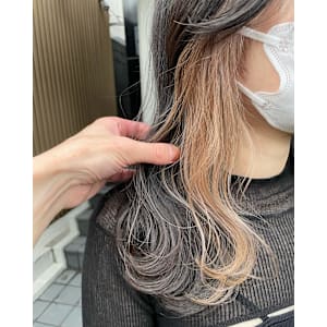 インナーベージュ/インナーカラー/ミルクティーベージュ