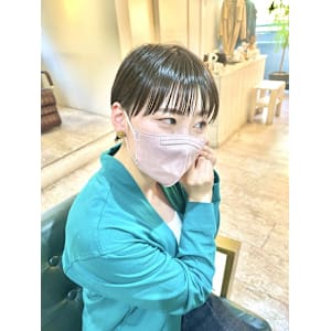 小顔マッシュショート/コンパクトショート